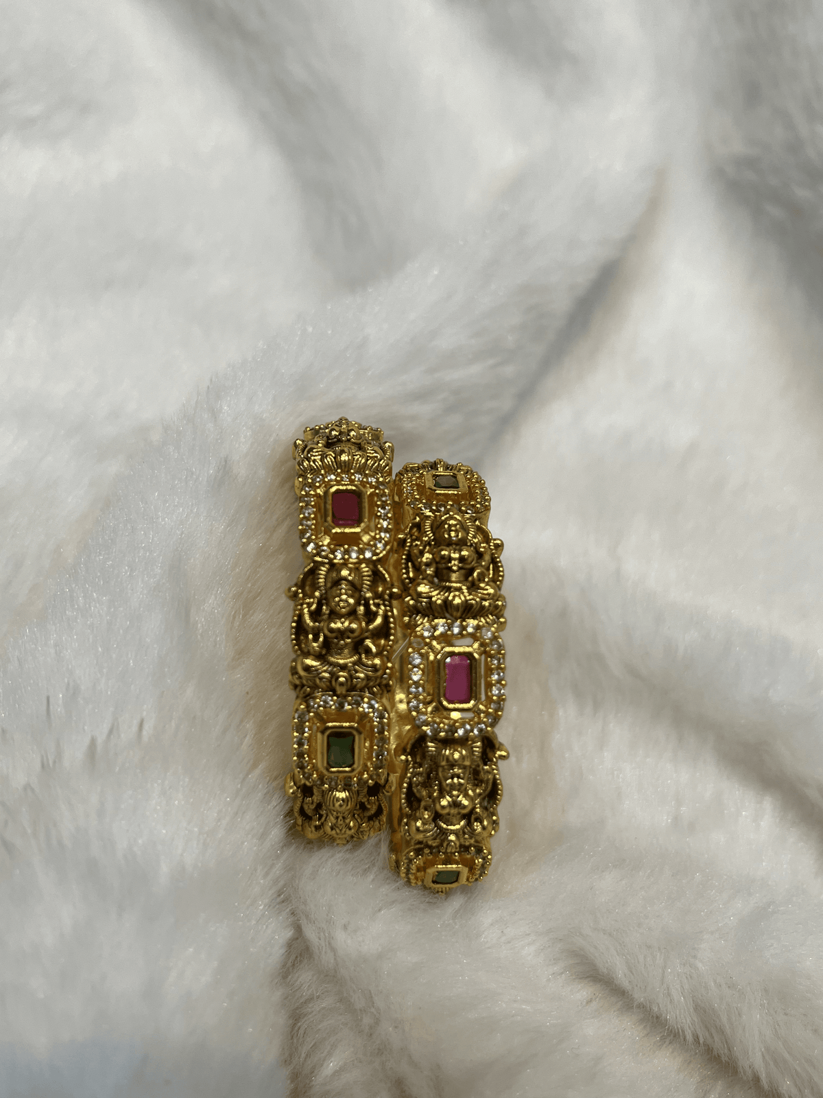 Grand Heritage Square Gem Kids Bangle