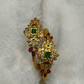 Kids Green & Ruby Kundan Stone Designer Bangles