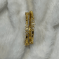 Kids Floral Crystal Charm Bangles