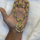 Antique Lakshmi Emerald Neck Piece