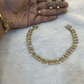 Delicate CZ Floral Cluster Neck Piece