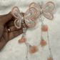 Butterfly Alligator clip-Mom & Daughter