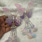 Butterfly Alligator clip-Mom & Daughter
