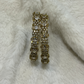 Royal CZ Solitaire Cluster Bangles