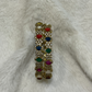 Navratna Floral Stone Bangles