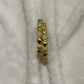 Polished Dome & Pave Ball Bangles