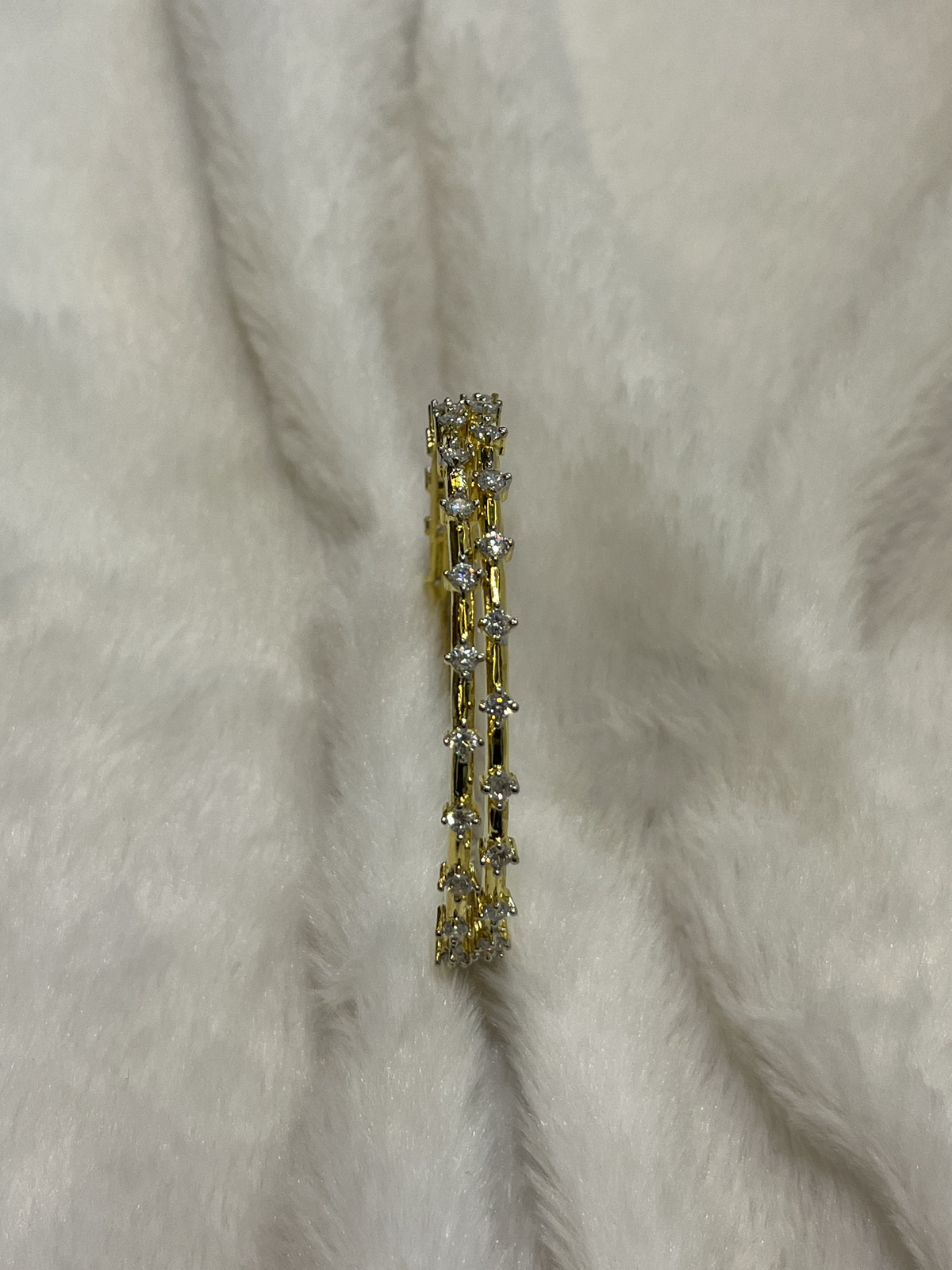 Celestial Prismatic CZ Bangles