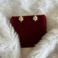 Dual-Tone Maple Leaf Studs