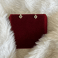 Princess-Cut Diamond Frame Studs